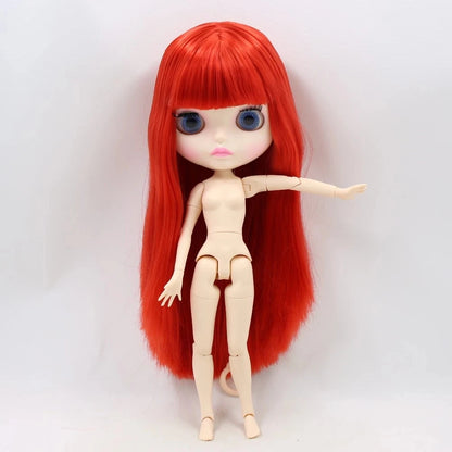 ICY DBS Blythe Doll 1/6 BJD Joint Body White Skin 30cm Custom Random Eyes