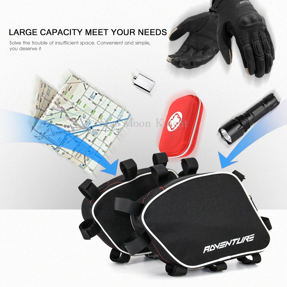 Motorcycle Frame Crash Bars Waterproof Bag Bumper Repair Tool Placement Bag For 1050 1090 1190 1290 ADV Adventure R-EXPROTAS