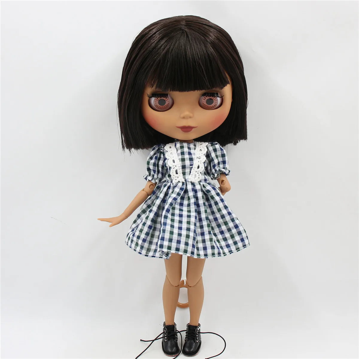 ICY DBS Blyth doll 1/6 bjd joint body short brown hair matte face 30cm toy girls gift anime-EXPROTAS