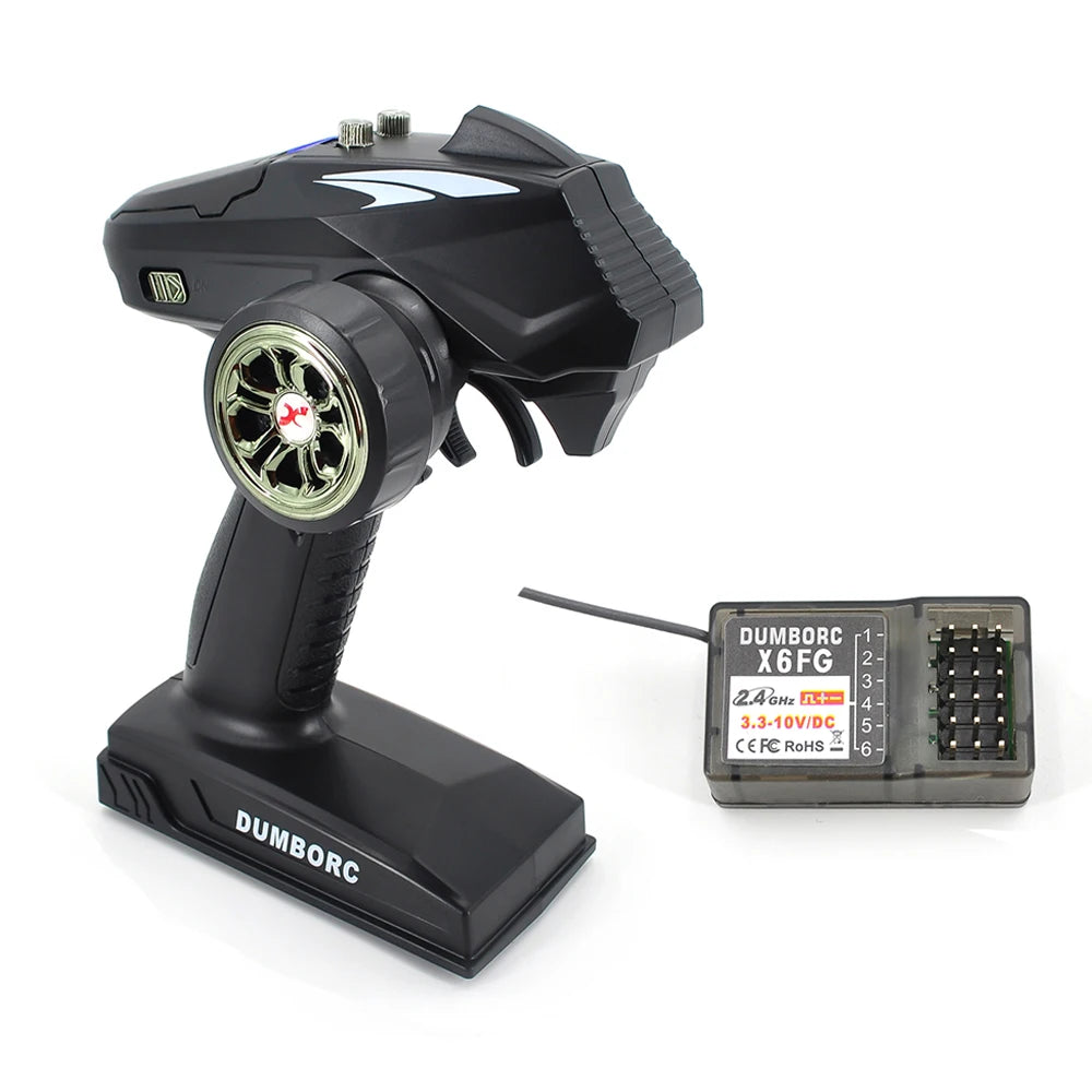 Dumborc RC Remote 2.4G Transmitter & Receiver X6FG Gyro Controller Parts
