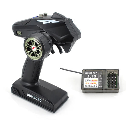 Dumborc RC Remote 2.4G Transmitter & Receiver X6FG Gyro Controller Parts