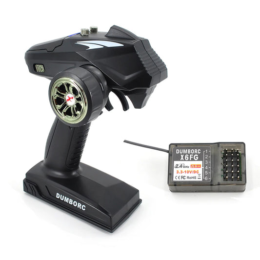 Dumborc RC Remote 2.4G Transmitter & Receiver X6FG Gyro Controller Parts