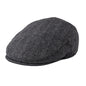 Feinion Men's Wool Blend Flat Newsboy Cabbie Hat Driving Cap