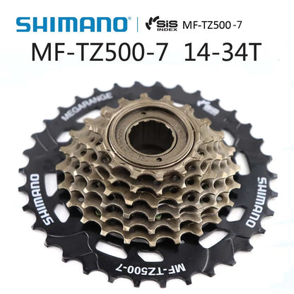 Shimano Speed Bicycle Freewheel 14-28T 7 Speed Bike Cogs Screw-On