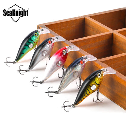 SeaKnight SK003 10g 55mm Crankbait Lure, Floating Deep Diving Wobbler for Saltwater Fishing