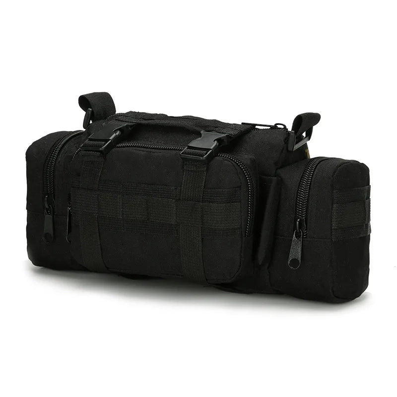 Tactical Pack Waist Bag Outdoor Camping Hiking Molle Pouch Large Capacity