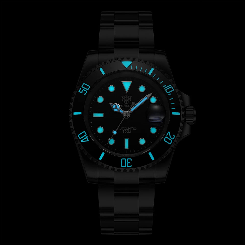 Steeldive SD1953 41mm NH35 Dive Watch 30ATM Ceramic Bezel Automatic Men