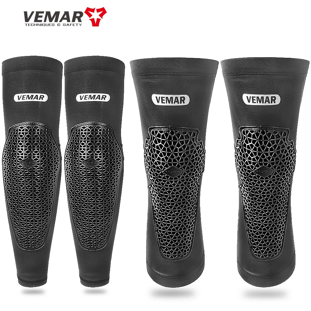 VEMAR Motorcycle Knee Elbow Pads Anti-Fall MTB DH Motocross Guards