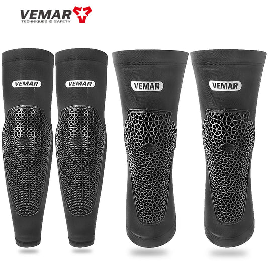 VEMAR Motorcycle Knee Elbow Pads Anti-Fall MTB DH Motocross Guards
