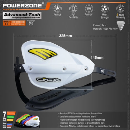 Powerzone Probend Handguards For Honda KTM ADV EXC EnduroHusqvarna TE CRF WRF DRZ KLX Motorcycle Dirt Bike ATV Handlebar - EXPROTAS