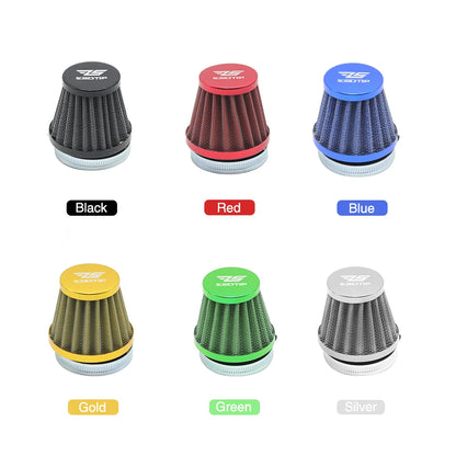 Clamp-on Air Filter for Motorcycle 35mm 38mm 42mm 45mm 50mm 55mm 58mm