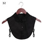Lace Fake Collar Detachable Women Blouse Lapel Shirt Clothes Accessories