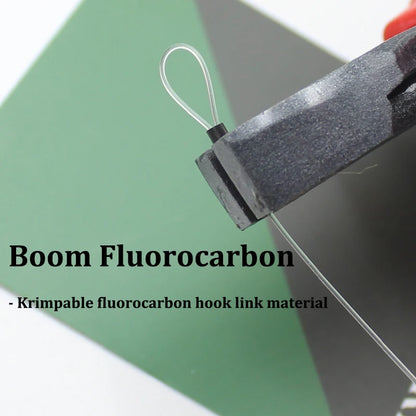 Carp Fluorocarbon Hooklink Boom Line 15/25/35lb Combi Chod Rig Tackle