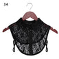 Lace Fake Collar Detachable Women Blouse Lapel Shirt Clothes Accessories