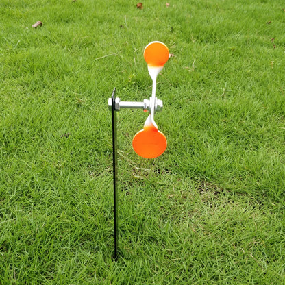 Portable Steel Spinner Shooting Target 3mm Thick Plinking Practice
