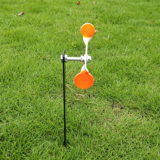 Portable Steel Spinner Shooting Target 3mm Thick Plinking Practice