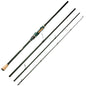 CEMREO Spinning Casting Carbon Fishing Rod 4-5 Sections 1.8m/2.1m/2.4m Portable Travel Rod Spinning Fishing Rods Fishing Tackle-EXPROTAS