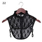 Lace Fake Collar Detachable Women Blouse Lapel Shirt Clothes Accessories