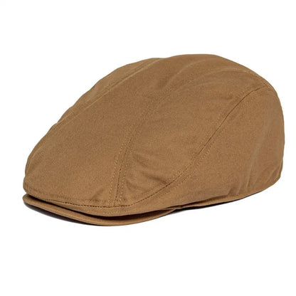 Men's Flat Cap Gatsby Newsboy Hat Retro Driving Casual Beret Washed