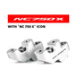 For Honda NC 750 X NC750X 2016 - 2021 CB500X CB500F CB300F Motorcycle Accessories Riser Lifting Handlebar Clamp Handlebar Riser-EXPROTAS