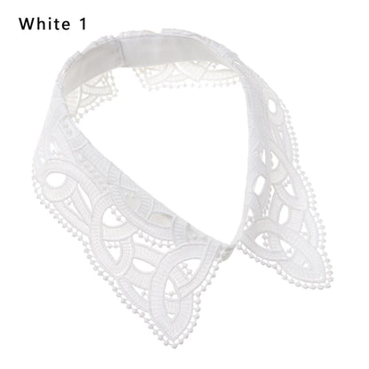 Lace Fake Collar Detachable Women Blouse Lapel Shirt Clothes Accessories