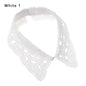 Lace Fake Collar Detachable Women Blouse Lapel Shirt Clothes Accessories