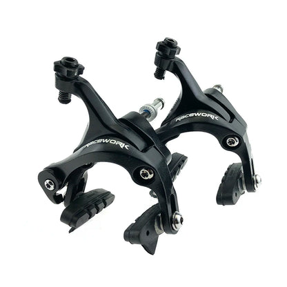 Road Bike Dual Pivot Calipers Aluminum Side Pull Brake Front Rear