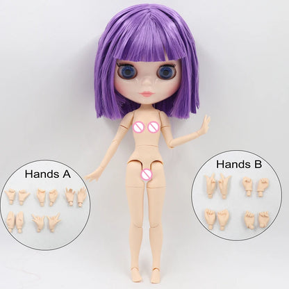 ICY DBS Blythe Doll 1/6 BJD Joint Body 30cm White Skin Random Eyes Anime Gift