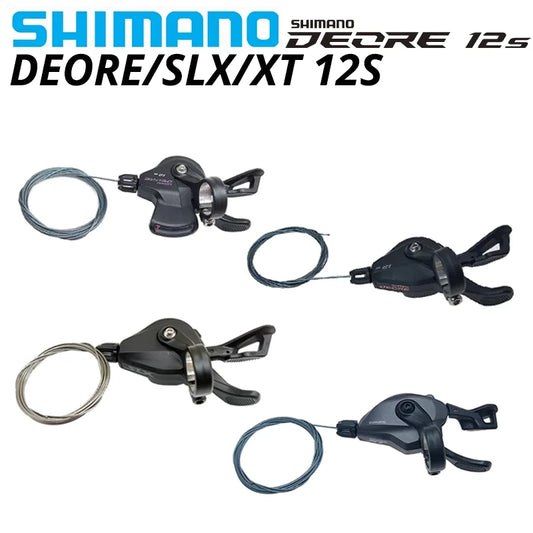 Shimano Deore/SLX/XT Shifter Lever SL-M6100/M7100/M8100 Right 12-Speed Left 2-Speed