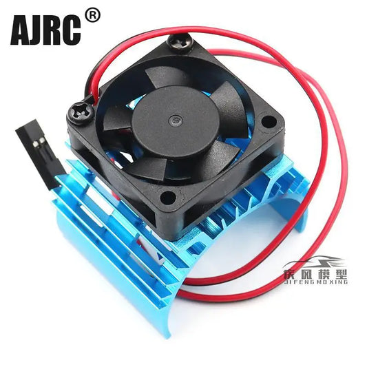 Cooling Fan For RC Car 1:10 Heatsink 540 550 3650 Motor Parts Aluminum