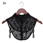 Lace Fake Collar Detachable Women Blouse Lapel Shirt Clothes Accessories