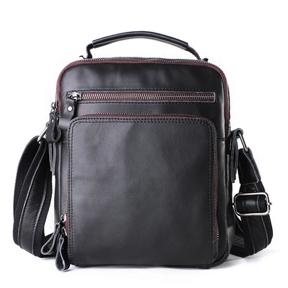 JOYIR Men’s Genuine Leather Vintage Shoulder Crossbody Messenger Bag