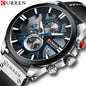 New CURREN Men Watches Fashion Quartz Wrist Watches Men's Military Waterproof Sports Watch Male Date Clock Relogio Masculino-EXPROTAS