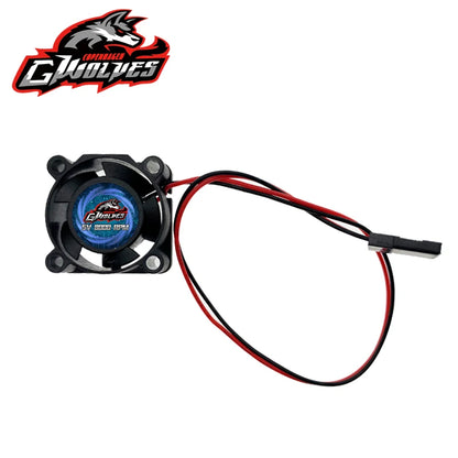 RC Motor Cooling Fan 25/30/35/40/50mm 8000RPM ESC Futaba Plug