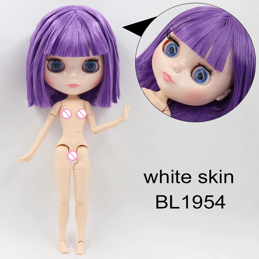 ICY DBS Blythe Doll 1/6 BJD Joint Body 30cm White Skin Random Eyes Anime Gift