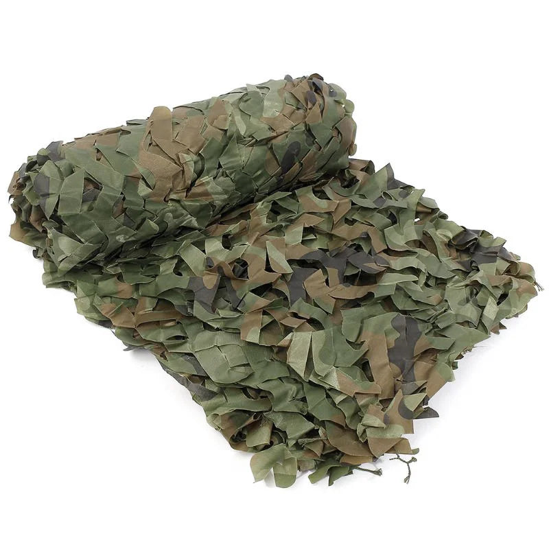 Camouflage Net Shade Mesh for Hunting Garden Camping Sun Shelter 6x4m 2x3m