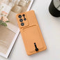 Soft Wallet Card Holder Case for Samsung S21-S26 A17-A57 Candy Cover