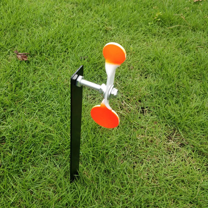 Portable Steel Spinner Shooting Target 3mm Thick Plinking Practice