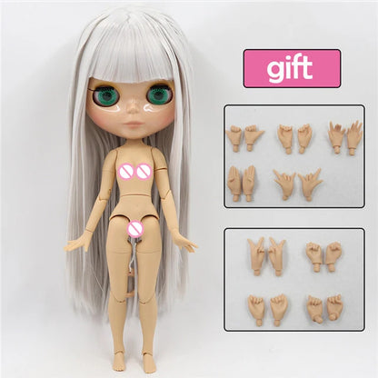 ICY DBS Blythe Doll 1/6 BJD Joint Body 30cm DIY Anime Girl Toy Random Eyes Gift