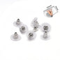 200-2000Pcs Rubber Ear Plug Stoppers Soft Silicone Earring Findings DIY