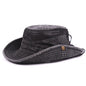 Jungle Fishing Mesh Bucket Hat Men Summer Wide Brim Sun Hiking Cap