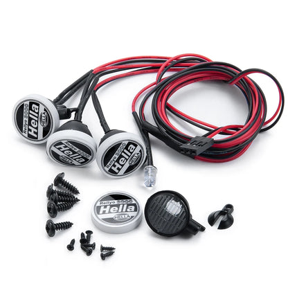 2/4Pcs LED Light for 1/10 RC Crawler TRX-4 SCX10 D90 Axial Car Cover
