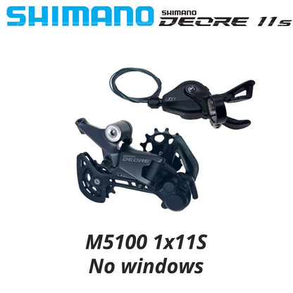 Shimano Deore M5100 1x11 Shifter SL-M5100-R + RD-M5100 SGS Rear Derailleur - EXPROTAS