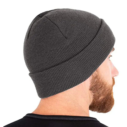 Warm Knitted Hat Winter Beanie Cap Unisex Casual Skull for Men Women