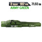 PROXPE 150-180cm Fishing Rod Bag Foldable Carp Pole Storage Carry Case