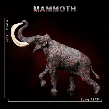 Hitwo Simulation Mammoth Model Educational Action Figure Kids Toy