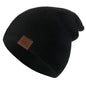 Unisex Beanie Hat Warm Soft Knitted Casual Winter Hat for Men & Women