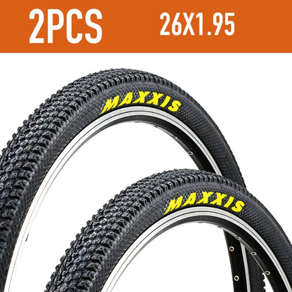 MAXXIS 26" MTB Tires | 2pcs 26×1.95 2.1 2.125 Steel Wire Bicycle Folding Tyres