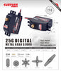High Speed Metal Gear RC Servo for 1/10 Car (15-30kg Torque Options)