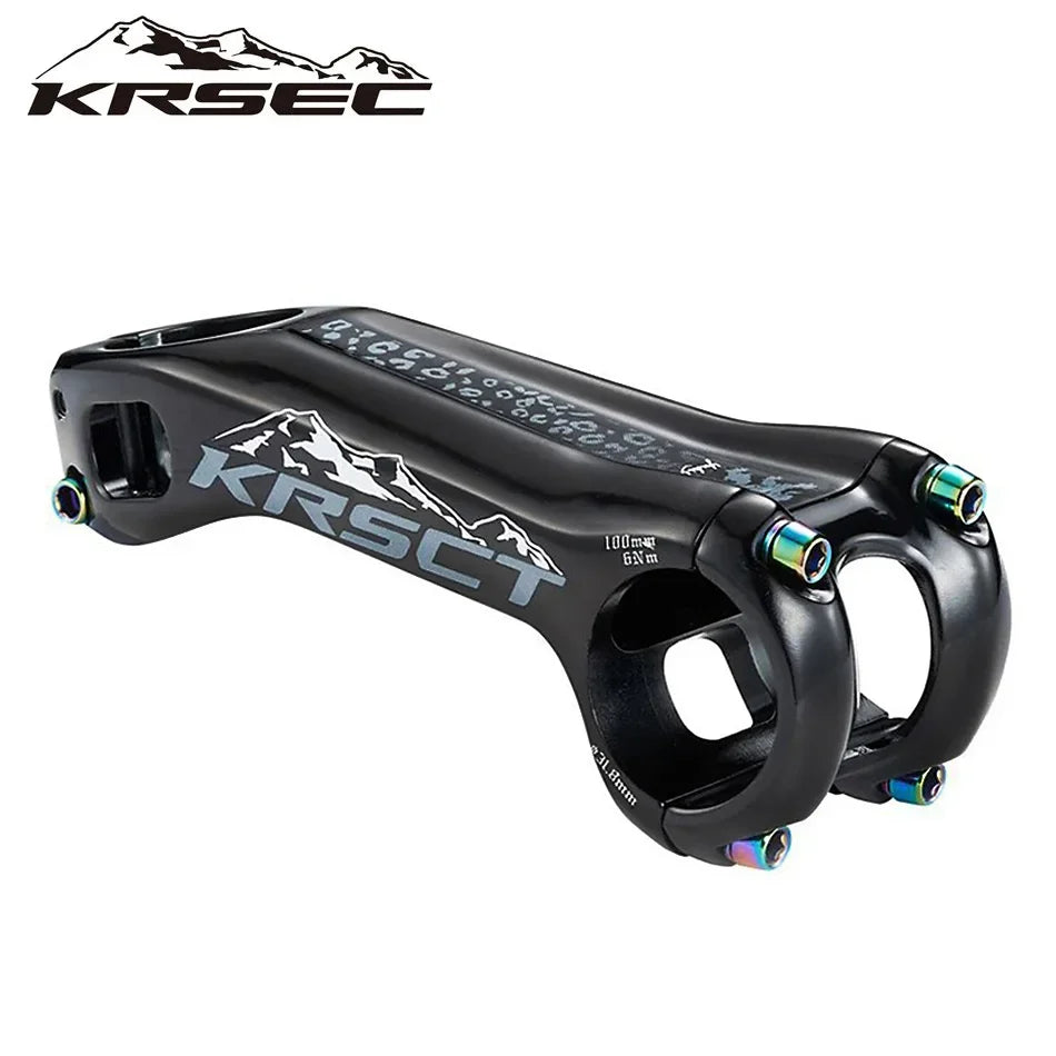KRSCT -20° MTB Bicycle Stem 3D Forged High Strength 31.8mm 70–100mm
